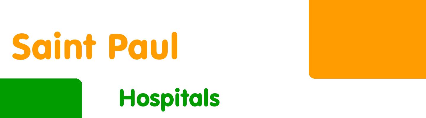 Best hospitals in Saint Paul - Rating & Reviews